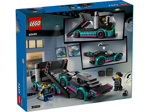 Lego City 60406 võidusõiduauto ja autokandur veoauto (4 foto / 10)