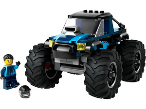 Lego City 60402 Blue Monster Truck Лего Сити Город Джип (5 фото из 10)
