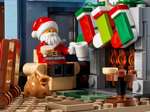 Lego 10293 Santa's Visit Lego Visiit Santa (10 foto / 10)