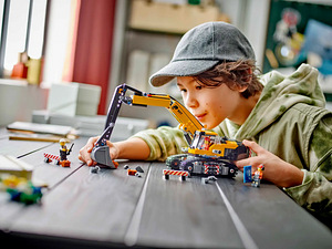 Uus Lego City 60420 Kollane Ehitus Ekskavaator (9 foto / 10)