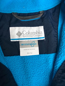 Fliisist jakk poisile Columbia, suurus 10-12. (2 foto / 3)