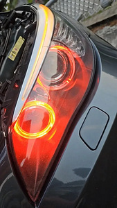 BMW led angel eyes 120w h8 BMW F01 E90 E92 E82 E60 E70 E71 (7 foto / 7)