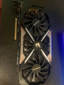 GIGABYTE Aorus GTX 1070 8GB + Xilence 550w toiteplokk (1 foto / 1)