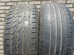 Оригинальные диски Ford Galaxy R17 5x112, шины 6 мм (9 фото из 9)