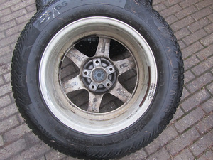 Литые диски Proline R17 5x130, зимние шины 100% шипов (10 фото из 10)