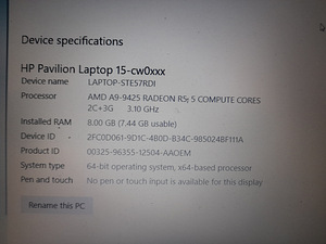 Ноутбук HP Pavilion (3 фото из 3)