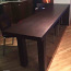 Suur laud ja 4 tooli, wanga wood, 300/60/80 (foto #1)