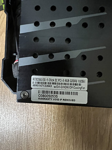 KFA2 Geforce RTX 2060 6GB 1 Click OC (6 foto / 7)
