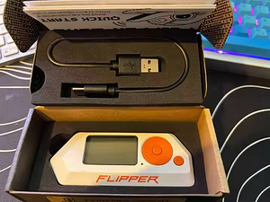 Flipper Zero White + чехол (1 фото из 3)