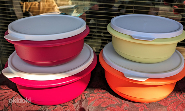 Toidukarbid Tupperware, kohe olemas!