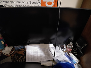 32" monitor 2x