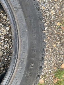 Talverehvid continental 215/50 r17 (1 foto / 3)