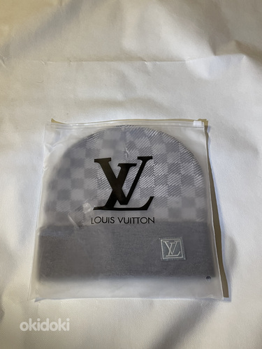 Серая шапка Louis Vuitton (фото #6)