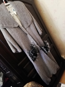 Продам женское вязанное пальто