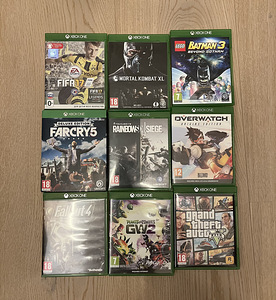 Xbox One 1TB + 9 игр (4 фото из 7)