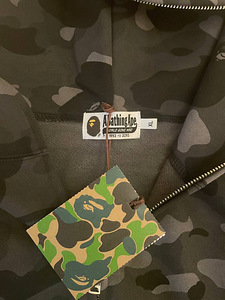 Bape Color Camo Shark Full Zip Hoodie (6 foto / 10)
