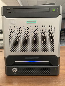 HP MicroServer Gen8 i3/16GB/8TB home storage + PS1810 switch (4 foto / 4)