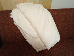 Tavaline valge sits / Plain white chintz (3 foto / 3)