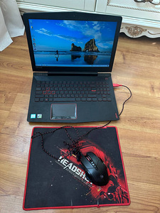 Töökorras mänguri sülearvuti Lenovo Legion Y520 heas seisuko (10 foto / 10)
