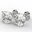 Earrings with diamonds 1,26ct SI2, D - E color (фото #2)