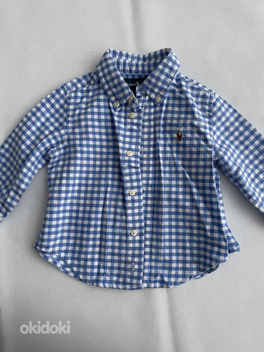 Новая оригинальная детская рубашка-треугольник Ralph Lauren, (фото #1)