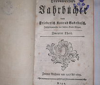 Livlandiche Jahrbucher 1781,1587 до 1629