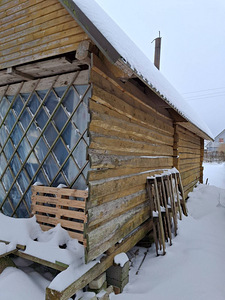 Teisaldatav palk saunamaja või abihoone (7 foto / 10)