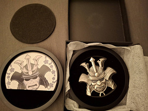 10 Dollars - Charles III, Samurai mask (4 foto / 4)
