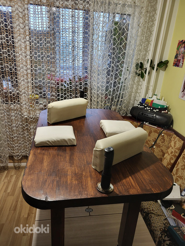 Новый стол для армрестлинга, ручной работы. (фото #1)