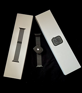 Apple watch series 8 41mm из нержавеющей стали с ремешком