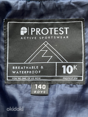 Детская зимняя куртка PROTEST 140 (фото #6)