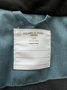 Laste talvejope Polarn O. Pyret 140 (4 foto / 7)