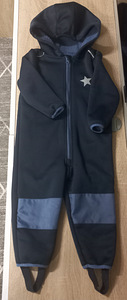 Softshell kombinesoon paksu voodriga, suurus 86/92 (1 foto / 4)