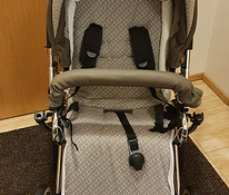 TEUTONIA ELEGANCE INCL. CHROME CHASSIS-MOUNTED CARRYCOT
