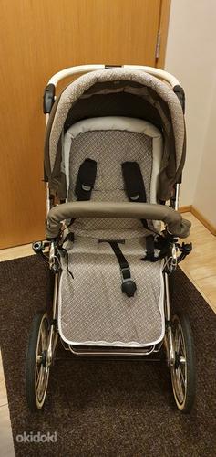 TEUTONIA ELEGANCE INCL. CHROME CHASSIS-MOUNTED CARRYCOT (foto #1)