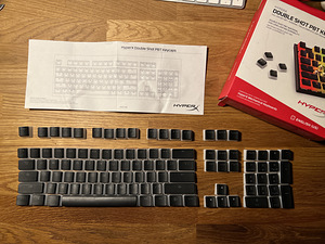 HyperX Pudding Keycaps 2 - Full Key Set - PBT - US
