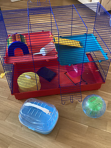Клетка для грызунов (1 фото из 3)