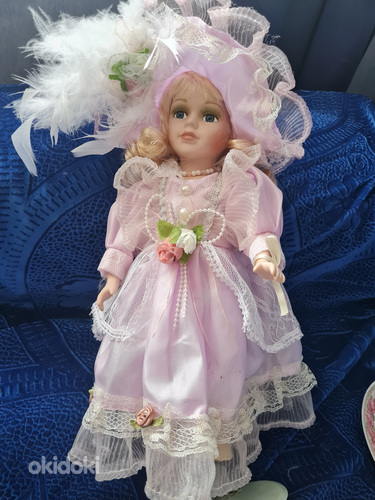 Фарфоровая кукла в коллекцию (фото #1)