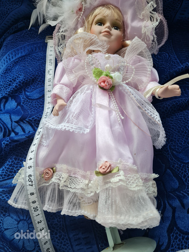 Фарфоровая кукла в коллекцию (фото #5)