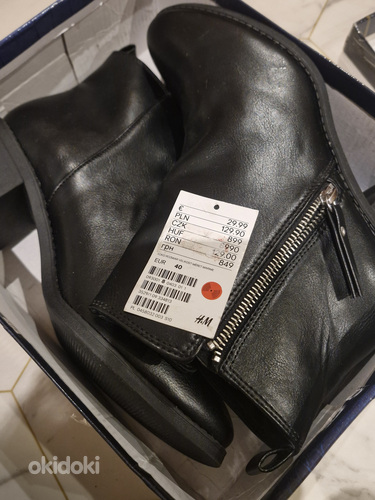 Новые полусапожки от H&M. Стелька 25 - 25,5 см