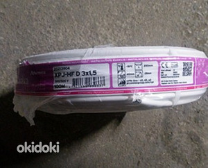 Elektrikaabel 3g1,5 .HF.100m (1 foto / 2)