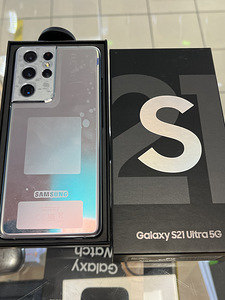 Samsung Galaxy S21 Ultra 128GB Silver Uueväärne/ UUS
