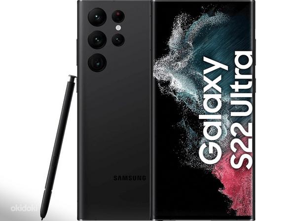 Samsung Galaxy S22 Ultra 256 ГБ Черный, как новый (фото #1)