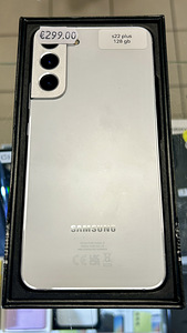 Samsung Galaxy S22 Plus 128Gb белый в хорошем состоянии