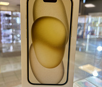 Новый Apple iPhone 15 256 Гб желтый