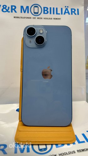 iPhone 14 128Gb Blue в очень хорошем состоянии (BH 90%) (фото #2)