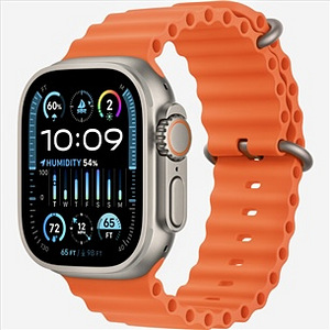 Apple Watch Ultra2 49mm Titanium Orange Ocean Band uueväärne (1 foto / 1)