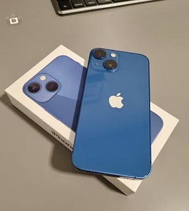 iPhone 13 Mini Blue в хорошем состоянии, (аккумулятор 88%) (1 фото из 1)