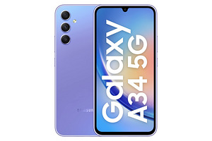 Samsung Galaxy A34 128GB Blue heas seissukorras (1 foto / 1)