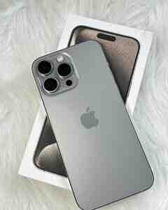 iPhone 15 Pro Max 256GB Natural titanium väga heas seissukor (1 foto / 2)